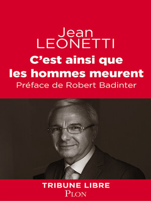cover image of C'est ainsi que les hommes meurent